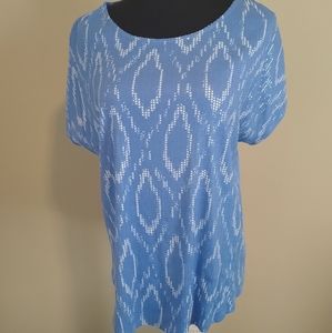 Crosby short sleeve sequence spring top  XL